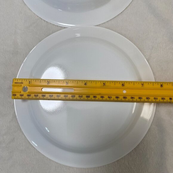 Vintage Corelle by Corning Citrus Yellow & White Bowls/Dessert Plates Set Of 4 - Picture 5 of 5